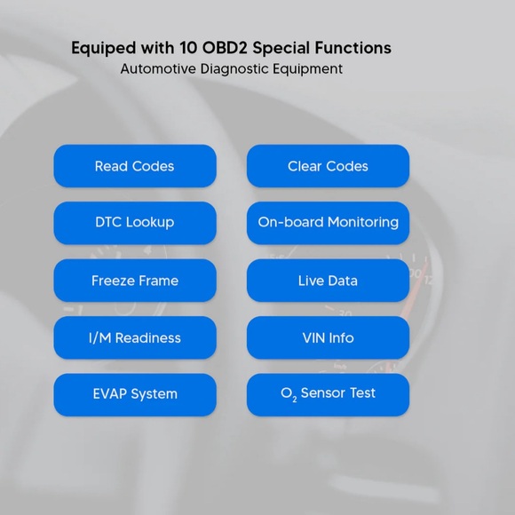 THINKDRIVER OBD II Bluetooth Check Engine Code Vehicle Diagnostic Tool - Picture 3 of 10